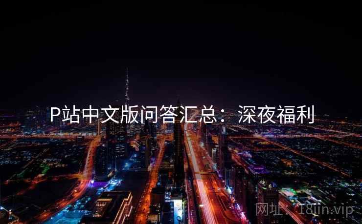 P站中文版问答汇总：深夜福利
